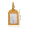Unique Bargains Durable Luggage Tag 1 Pc - 2 of 4