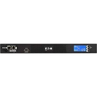 Eaton eATS 9-Outlet PDU - NEMA L6-20P - 8 x IEC 60320 C13, 1 x IEC 60320 C19 - 120 V AC, 230 V AC - 3330 W - Network (RJ-45) - 1U - Horizontal