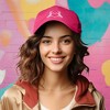 Dalix Heart of Bones Embroidered Cotton Dad Hat Adjustable Baseball Cap Womens - 3 of 4