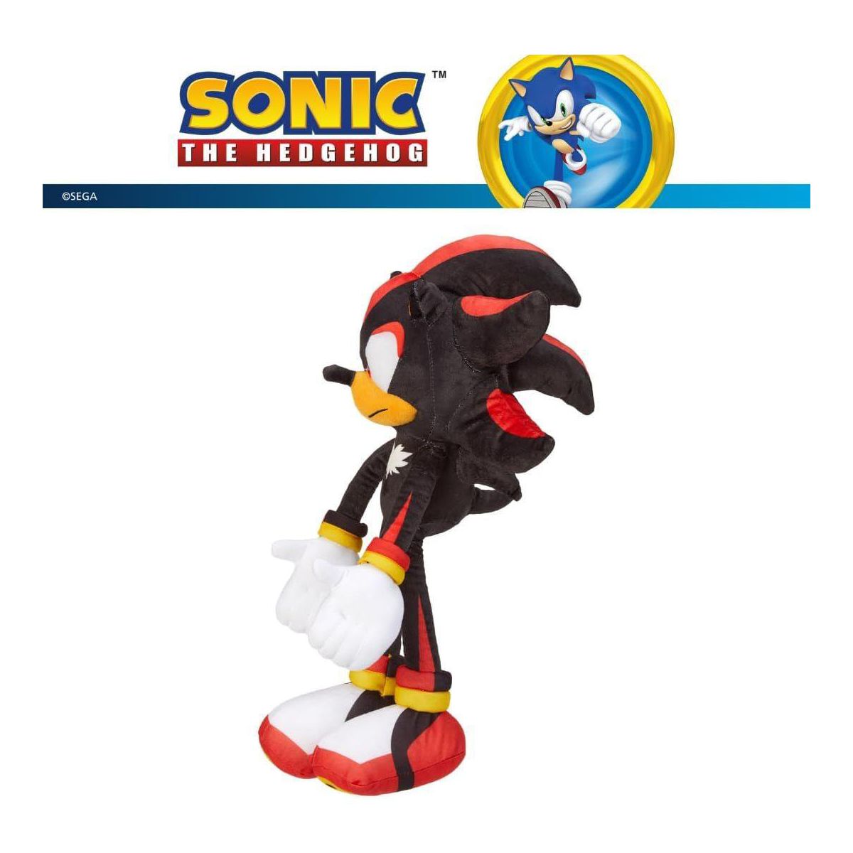 Sonic Shadow The Hedgehog Anime Plush Cuddle Pillow Buddy - thumbnail 9