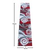 Masada Rugs Stephanie Collection Area Rug with Modern Contemporary Design 1103 - 3 of 4