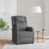 vidaXL Recliner Anthracite Faux Leather - 2 of 4