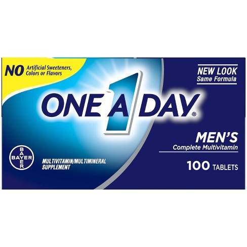 One A Day Men's Pro Edge Multivitamin/Multimineral Dietary Supplement Tablets - 50 count