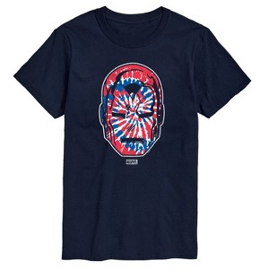 Men's - Marvel - Iron Man Flag Fill Oversized Short Sleeve Graphic T-Shirt - 1 of 4