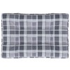 vidaXL Pallet Cushion Gray Check Pattern 47.2 in.x31.5 in.x4.7 in. Fabric - 2 of 4