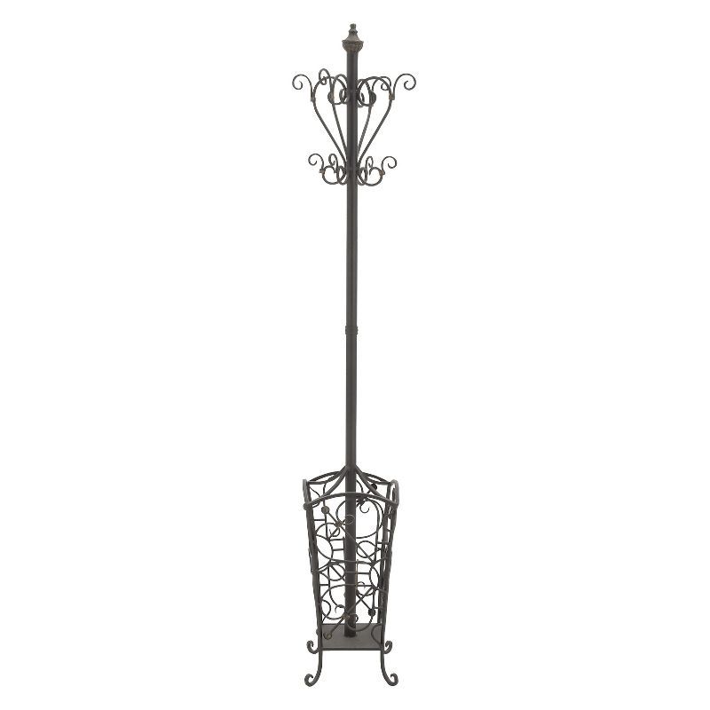 Metal Scroll Footed Umbrella Stand - Olivia & May, 3 of 5