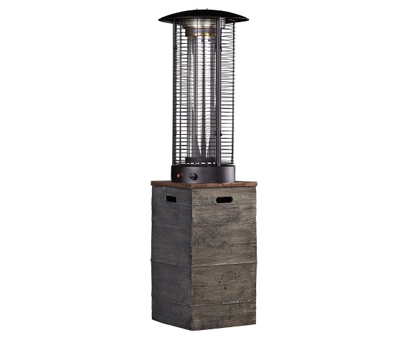 Hatchlands Patio Heater 21"Wx21"Dx75"H Brown/Gray  - Outdoor by Ashley