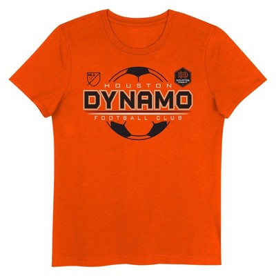 MLS Houston Dynamo Girls' Short Sleeve Crew Neck T-Shirt