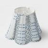 Mela Artisans Palewave Hand Blocked Cotton Lampshade - 3 of 4