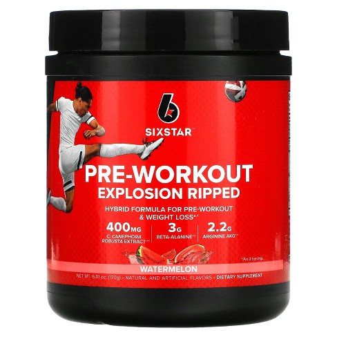 Pre-Workout Explosion Ripped - SIXSTAR