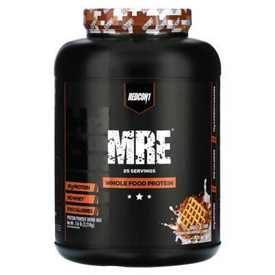 Redcon1 MRE, Whole Food Protein, Waffles & Syrup, 7.16 lb (3,250 g)