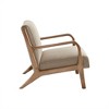 CAVINAS Polyester Accent Chair with Mid-Height Backrest,Mid-Century Comfy Upholstered Living Room Chairs,Reading Chairs for Living Room - 4 of 4