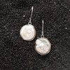 Ross-Simons 15-17mm Cultured Baroque Keshi Pearl Drop Earrings in Sterling Silver - 3 of 4