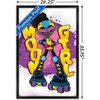 Trends International Marvel's Moon Girl & Devil Dinosaur - Moon Girl Framed Wall Poster Prints - 3 of 4