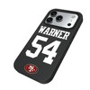 NFL San Francisco 49ers Players Game Tactic Bump Cell Phone Case for Apple iPhone 17 Series - 2 of 4