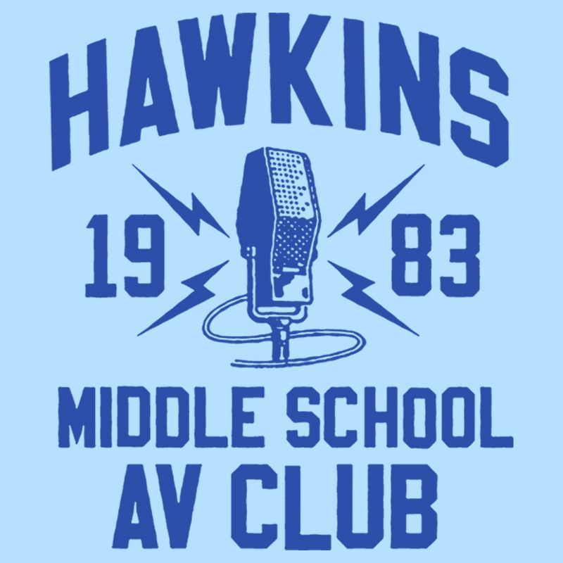 Men's Stranger Things Hawkins AV Club 1983 T-Shirt, 2 of 5