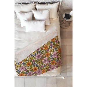 Alisa Galitsyna Summer Garden 11 Fleece Throw Blanket - Deny Designs - 1 of 2