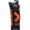 My Hero Academia Men's Katsuki Bakugo Mid-Calf Athletic Crew Socks - 4 of 4