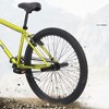 INFURNIC Bicycles, 26 Inch Freestyle Mountain Bike, Single Speed Children's Bicycle for Boys Girls, Green, 68.11"*29.13"*41.3" - 3 of 4