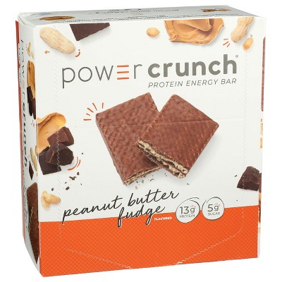 Photo 1 of BioNutritional Research Group Power Crunch Protein Energy Bar Peanut Butter Fudge 12 Bar(S)-06/2025