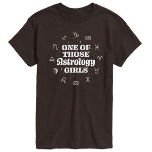 Men's - Instant Message - One Of Those Astrology Girls Short Sleeve Graphic T-Shirt - 1 of 4