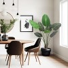 Acekool Artificial Bird of Paradise Plant, Trunk Tropical Palm Tree, Indoor Floor Decor, Banana Leaf for Home, Living Room, Office - 4 of 4