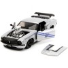 1970 Ford Mustang Boss 429 Silver Metallic "Highway Drag - Drag Trooper" "Bigtime Muscle" Series 1/24 Diecast Model Car by Jada - 2 of 4