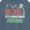 Women's - SpongeBob SquarePants - Oh Joy It's Christmas Morning Graphic Racerback Tank - 2 of 4
