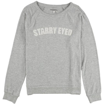 P.J. Salvage Womens Starry Eyed Pajama Sweatshirt Top
