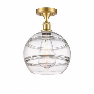 Rochester - 1 Light Semi-Flush Mount In Industrial Style-12.88 Inches Tall and 10 Inches Wide