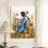 Kumasinova Framed Canvas Abstract Wall Art,Cello Boy Wall Art Decor,Vintage Wall Art for Living room,Bedroom - 2 of 4
