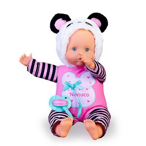 Nenuco Dress Up Baby Doll with Panda Outfit, 12" Doll - 1 of 4