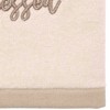 BrylaneHome “Blessed" Decorative Fingertip Towel, Set Of 2 - 3 of 3
