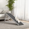 PawHut Pet Ramp, Dog Bed Ramp for Dogs with Non-Slip Carpet and Top Platform - 3 of 4