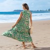 Women's Breezy Green Tropical Vibes Maxi Dress - Cupshe - 3 of 4