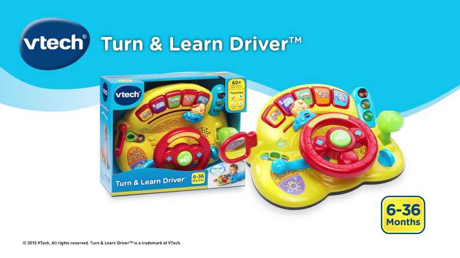 VTech Turn and Learn Driver, 2 of 9, play video