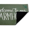 Stupell Industries Farmhouse Welcome with Sprigs Printed Outdoor Door Mat, design by Amanda McGee, 18"x30" - 2 of 4