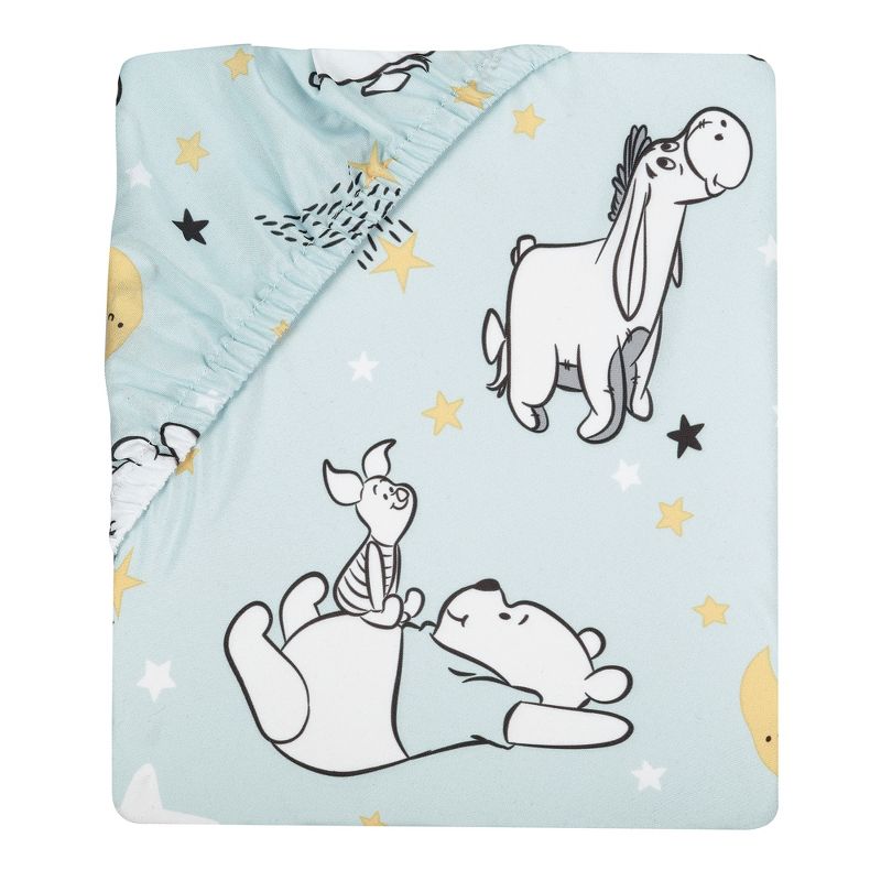 Bedtime Originals Disney Baby Starlight Pooh Infant Fitted Crib Sheet - Blue, 3 of 6