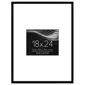 Americanflat Picture Frame with Oversized Mat - 1 of 4