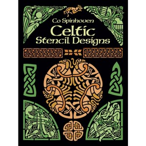 Celtic Stencil Designs - (Dover Pictorial Archive) by  Co Spinhoven (Paperback) - 1 of 1