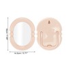 Unique Bargains Convenient Desktop Cosmetic Mirror 1 Pc - 2 of 3