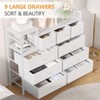 Dresser for Bedroom with 9 Drawer, TV Stand with Charging Station - 4 of 4