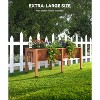 Raised Garden Bed with Legs, Wooden Elevated Planter Box for Vegetables & Herbs,  with Enhanced Depth & Sturdy Frame - 2 of 4