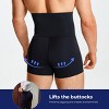 NEBILITY Men Tummy Control Shorts High Waist Slimming Underwear Body Shaper Seamless Belly Girdle Boxer Briefs - 3 of 4