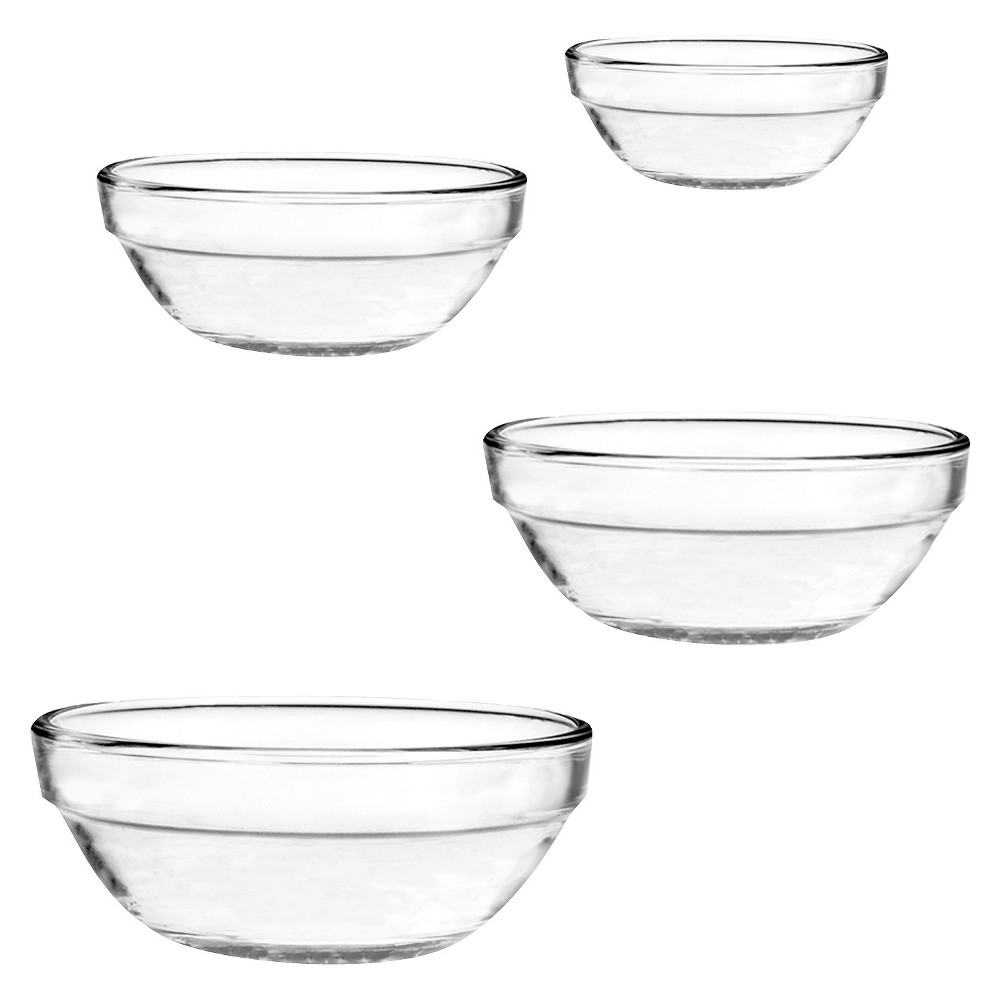 Anchor Hocking 4 Piece Nested Mixing Bowls Set