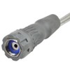Bernini 50' No-Kink Expandable Metal Garden Hose with New Grip Collar - Gray: Durable Stainless Steel, 1/2" Diameter - 2 of 3