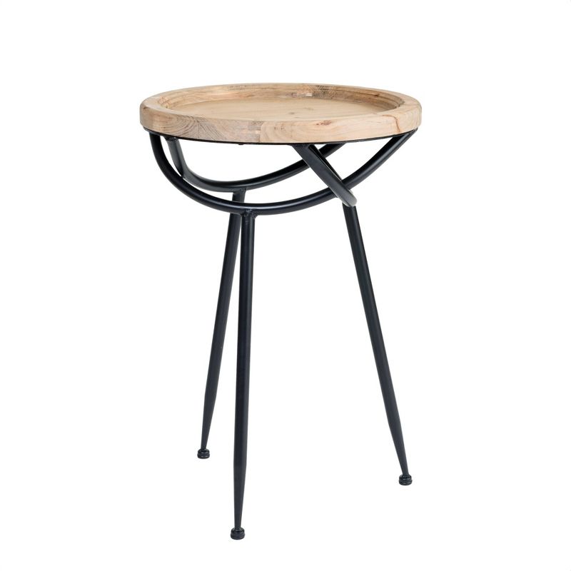 Easton Side Table Natural - Adore Decor, 5 of 11