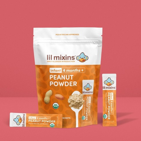 Lil Mixins Peanut Powder Sticks Baby Meals - 15ct - image 1 of 3