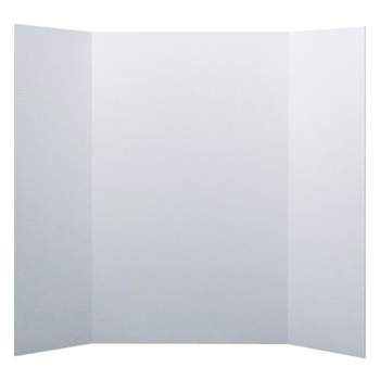 White Guide-Line 18 x 24 Foam Tri-Fold Display Board