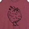 Women's - Instant Message - Country Casuals Graphic Racerback Tank - 2 of 4